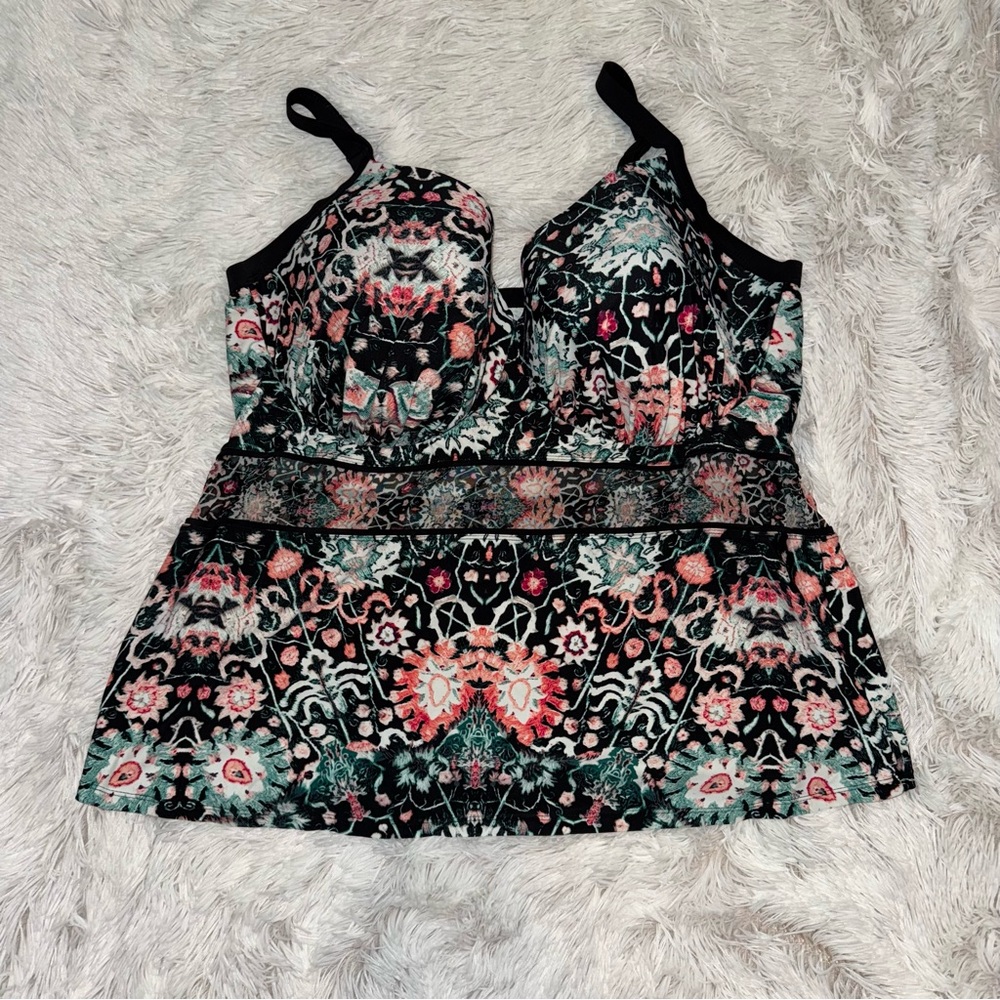 SWIM by Cacique Tankini Top & Bottom